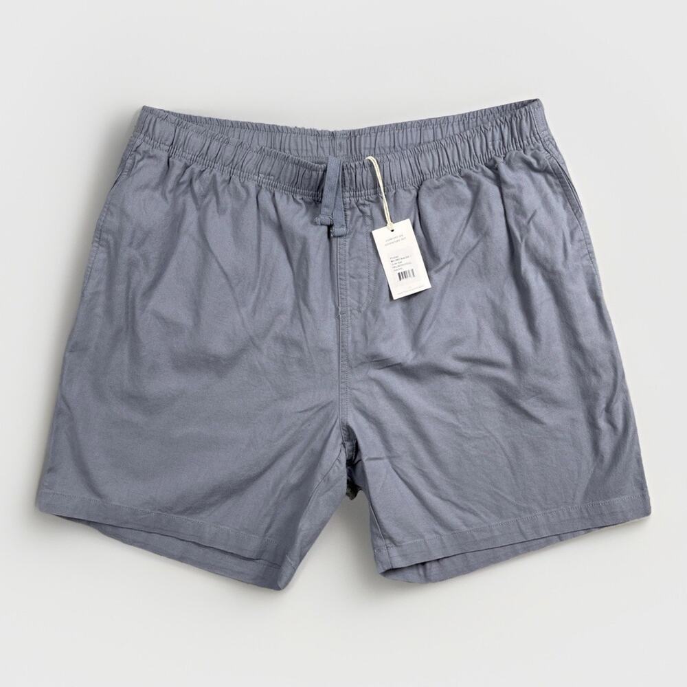 Free Fly Stretch Canvas Shorts Men's XXL Slate Gray Elastic Cotton/Bamboo $74